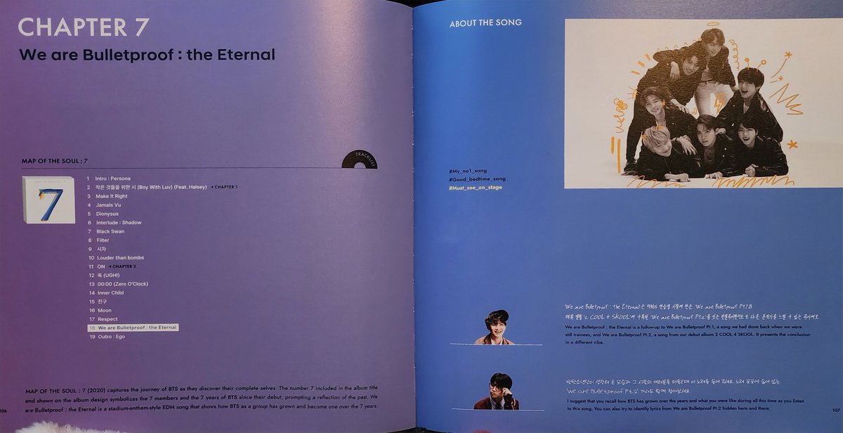 BTS_Not_Alone's tweet image. Hey @WRBP_TheEternal did you know you are in another book too?! It's so cool, it's all about your beautiful lyrics, and teaches armys korean too!
#BTSLyricsInside
#OfficialSource
#RM #Jin #SUGA #JHope #Jimin #V #Jungkook