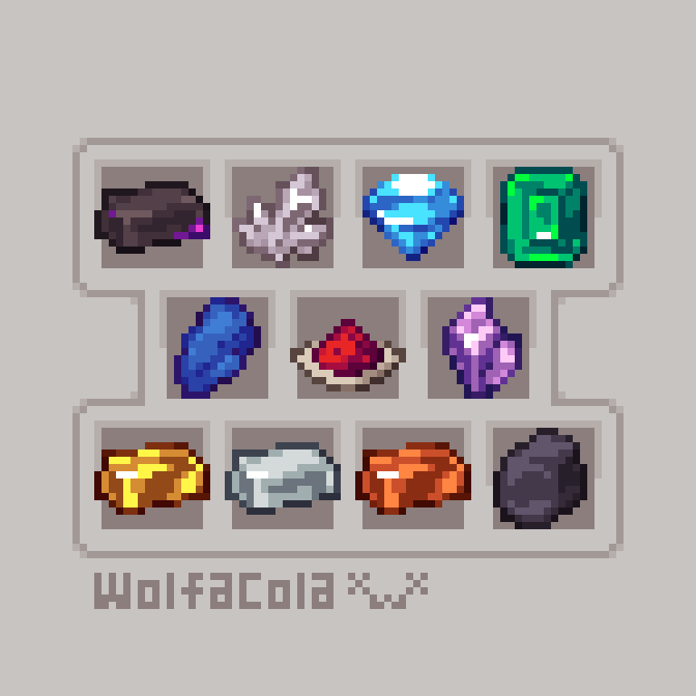 WolfaCola's tweet photo. I love building #BrownBricks in #Minecraft. #pixelart https://t.co/yOSlvPe566