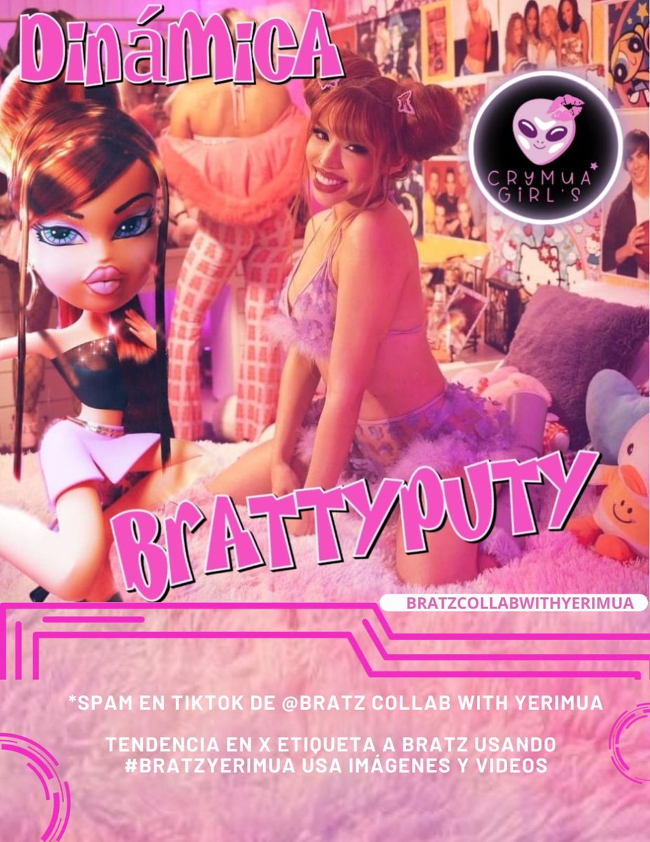 barmony3's tweet photo. @InstaYeri BRATZ X YERIMUA 
SIEMPRE CONTIGO CRY https://t.co/MF6OWTcXlb