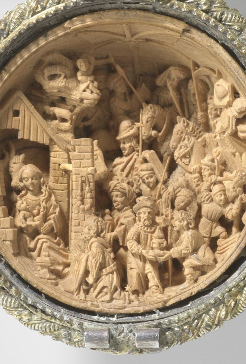 Epiphany... By Adam Dirckz and workshop (Delft, early 16th century) <a href="/rijksmuseum/">Rijksmuseum</a> #smallwonders #xxs