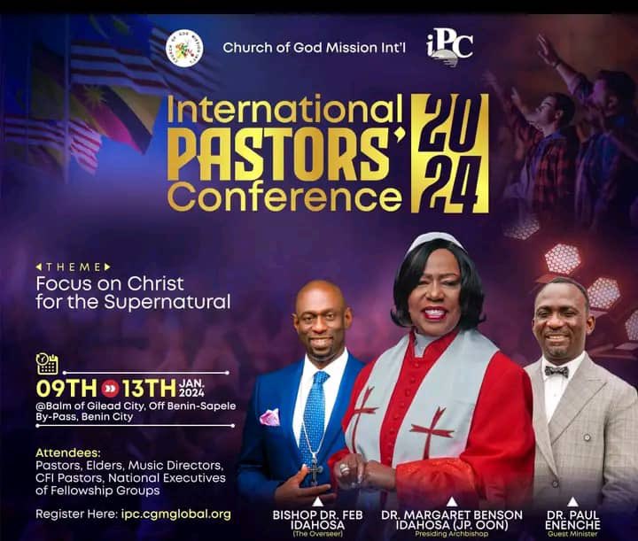 #IPC2024 @cgmglobal @drpaulenenche @drbeckyenenche