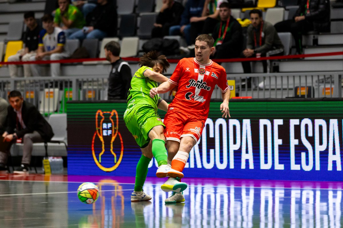 JimbeeCartagena's tweet photo. CRÓNICA | El Jimbee Cartagena se mete en la final de la Supercopa de España 

💻 https://t.co/J5yLCkMax3

📸 @FutSalRFEF 

#PalmaJimbee #SupercopaFS https://t.co/7PeWE81VFJ