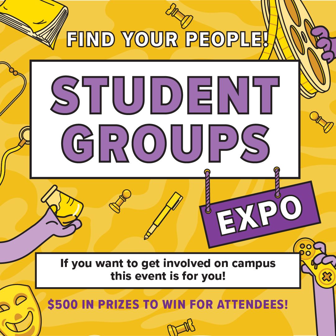 SAMacEwan's tweet image. STUDENT GROUPS EXPO

Find your people this semester with Student Groups! With groups ranging from social and special interest, academic, religious and more there's sure to be something for everyone. 

Visit samu.ca/sgexpo for more

#samacewa #studentgroups #yeg #yegdt