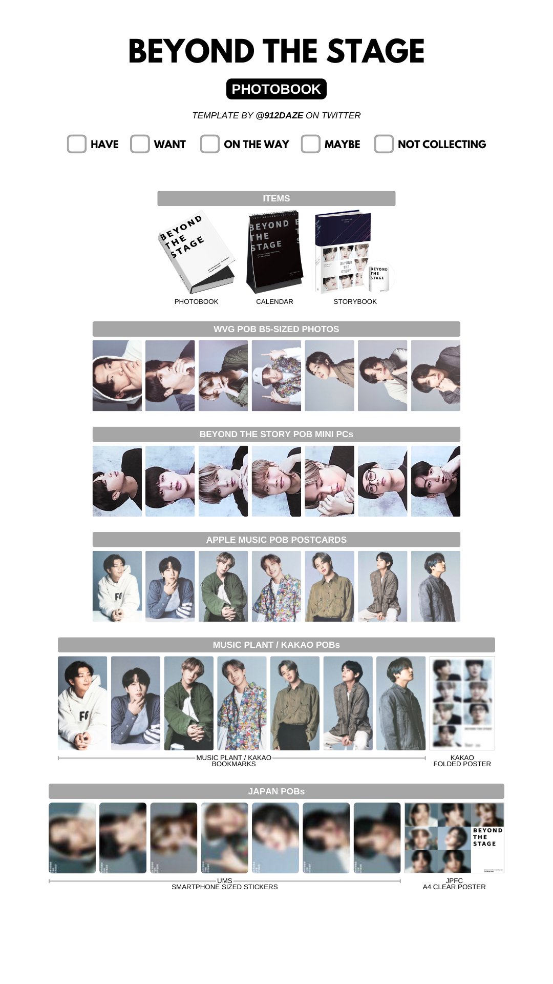 BTS BEYOND THE STAGE 韓国版 BTS 'BEYOND THE STAGE' BTS DOCUMENTARY PHOTOBOOK : THE DAY