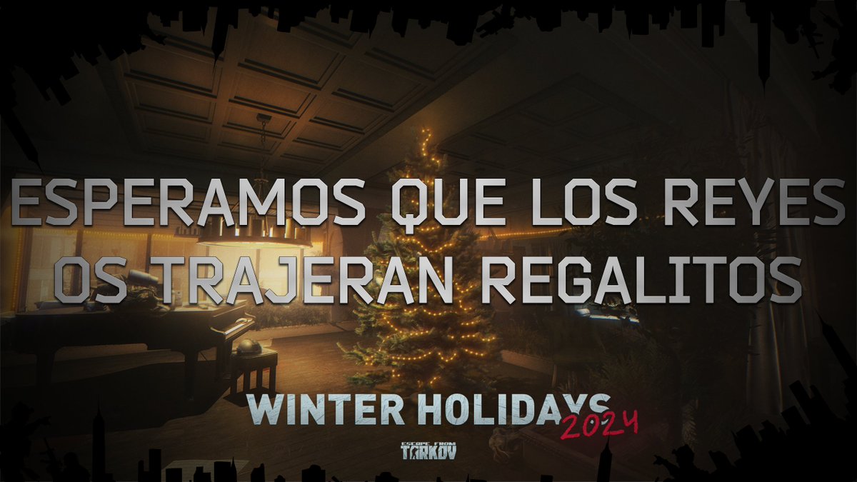 De parte de🩸BloodBrothers🩸esperamos que todos tengáis vuestros regalitos de reyes. Nuestro regalo fue, comenzar este proyecto con buen pie, con un equipo de miedo y buena gente a nuestro alrededor. ¡Muchisimas gracias por el apoyo! @Tarkov__ES @Tarkov_Espana @EFTHispano