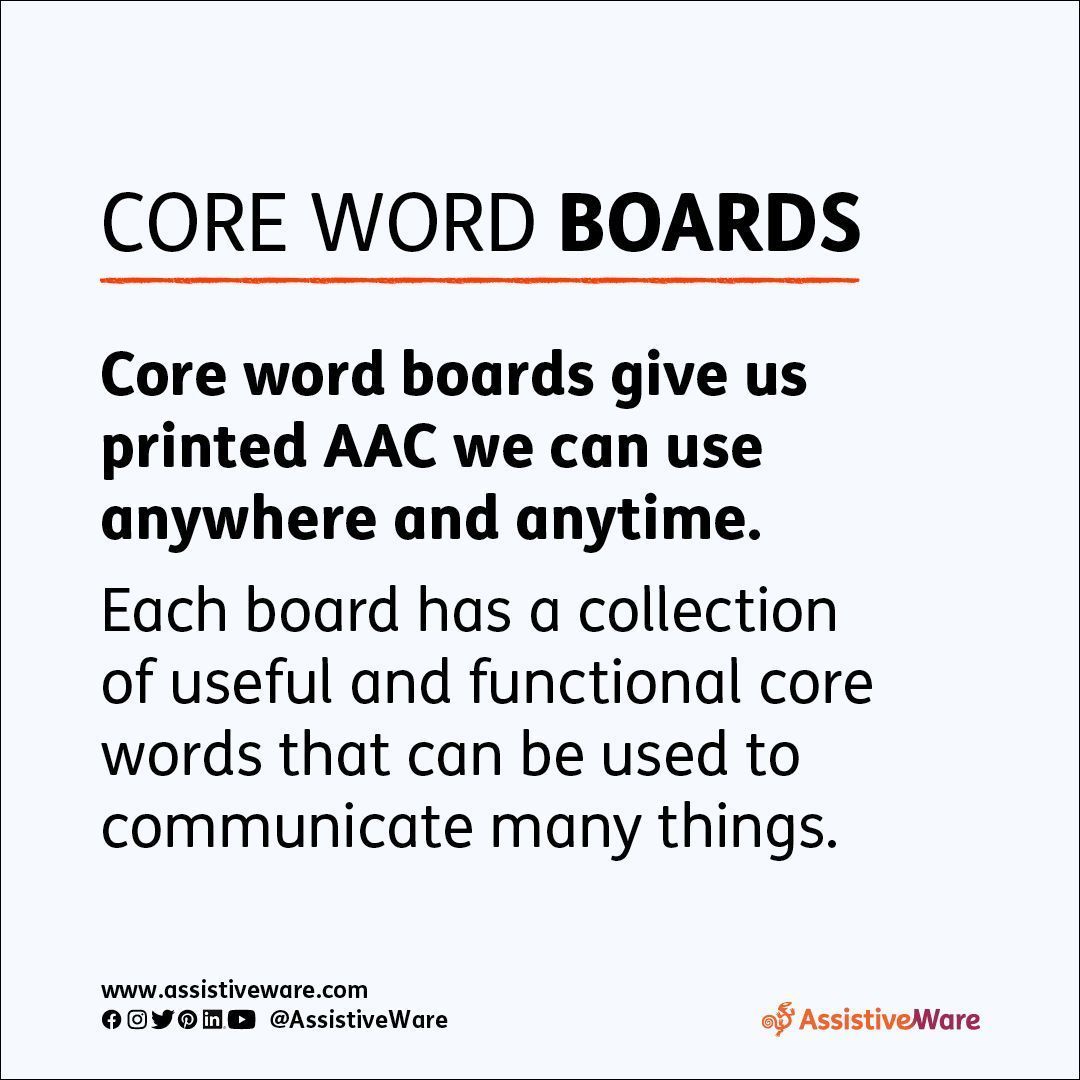 AssistiveWare's tweet photo. Do you have something to communicate with if your AAC device is not available?
Learn more about making and using communication boards here: https://t.co/HPsba0DL1G
#AACTips #AssistiveWare https://t.co/6ts3yVo1Vj
