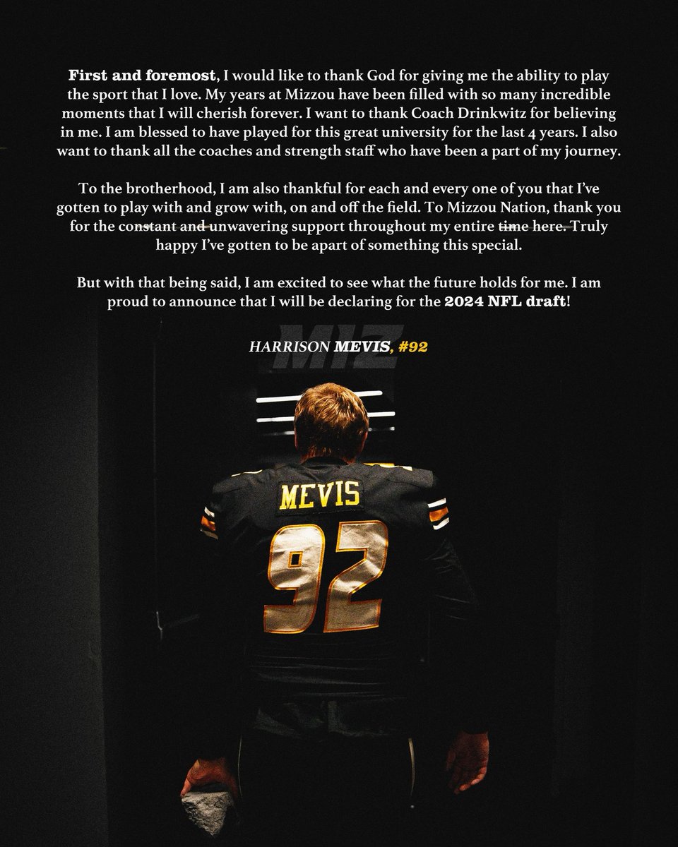 Forever a Tiger! 🐯 

#92
MIZ!