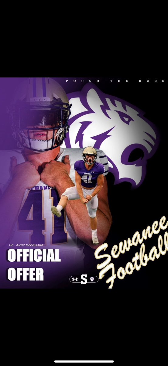 After a great talk with <a href="/Coach_DGaither/">Drew Gaither</a> I am blessed to recover an offer from <a href="/SewaneeFootball/">Sewanee Football</a>!! #AGTG

<a href="/ACHSRecruiting/">Atlantic Coast Football</a> <a href="/CS904_/">Coach Cam</a> <a href="/RecruitingBh/">BH Recruiting Assistance</a> <a href="/bhernyscoutguy/">Brian Herny</a> <a href="/RiqueBentley/">RiqueBentley.ETH</a>