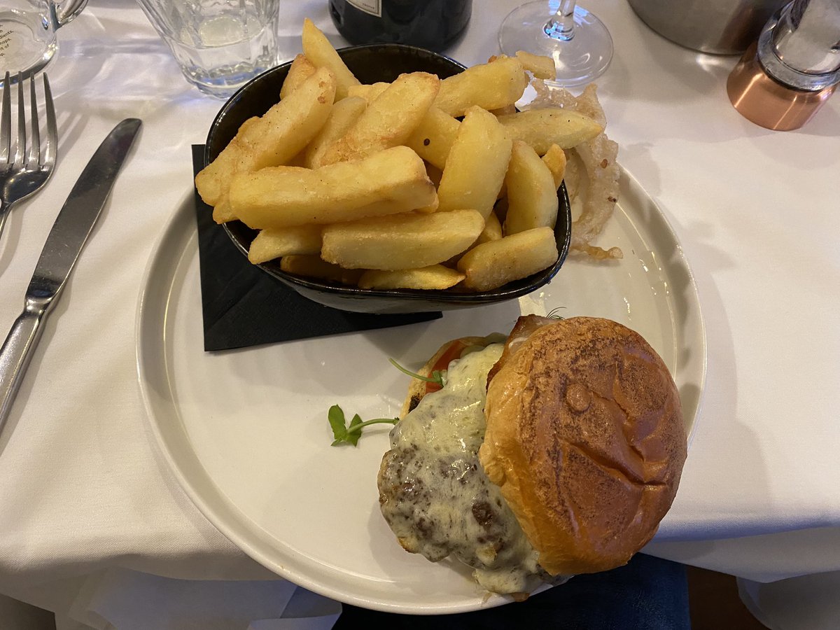 Happy wife, happy life. Great food and service as usual <a href="/Theploughcoton/">The Plough Coton</a> . Thanks to <a href="/PasckyBenedetto/">Pasquale Benedetto</a> and team. See you again soon.