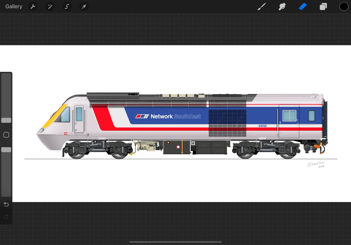 Just for fun to get back in the flow of things. 😉❤️💙🩶
#NetworkSouthEast