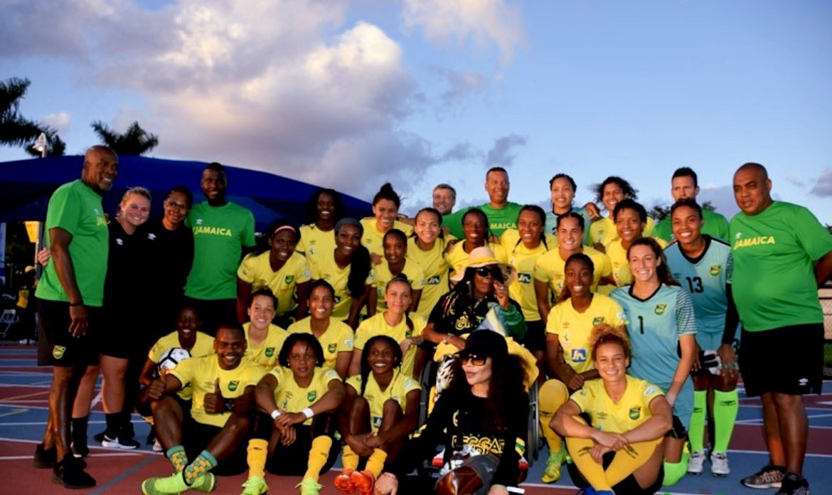 Thank you for being our champion <a href="/cedellamarley/">Cedella Marley</a> , ❤️💛💚 #onelove