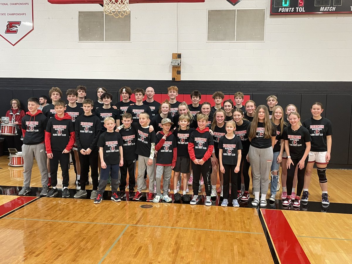 Congratulations to all of our <a href="/edgertongirlsbb/">Edgerton Girls Basketball</a> shot club members that were recognized last night. #hardwork