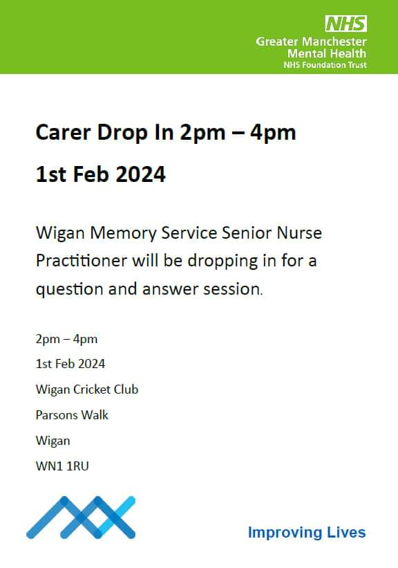 emmag4258's tweet photo. Fab opportunity to have an informal chat about all things Dementia with one of our very experienced nurses 👏👏 @GMMH_NHS @KarenThakuriaOT @EmmaMc1976 https://t.co/SDPYXfby3n