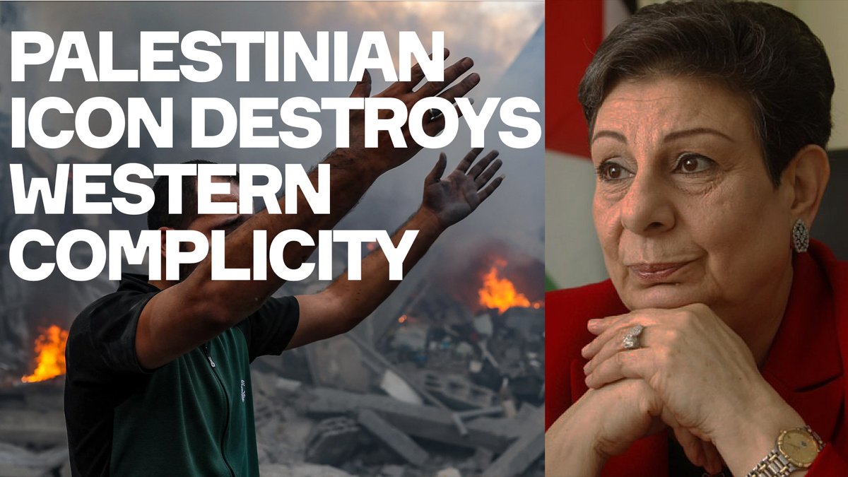 She is the one of the giants of the Palestinian cause - and <a href="/DrHananAshrawi/">Hanan Ashrawi</a> talks to me about:

- Genocide

- Western complicity

- The erased historical truths

- Israel as a rogue state

- What hope there is

My new interview here 👇

youtube.com/watch?v=qvQHNh…