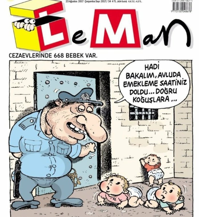 Zindanda 552ÇocukVar
Zindanda diyorum. 
Beton zeminde emeklemek zorunda bırakılan bebekler var.