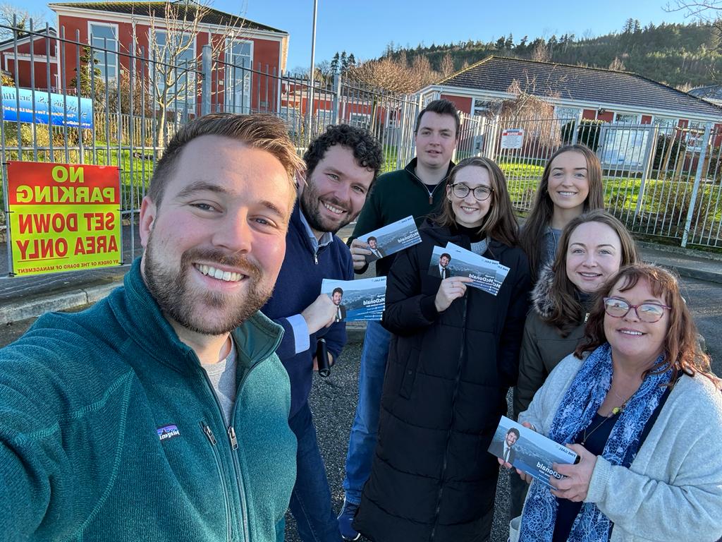 Darragh_McD's tweet photo. A great canvass of the Tara Hill, Killmurray and Ballywilliam areas today. Thanks to all for the warm reception on a cold day! https://t.co/O498z1IKlr