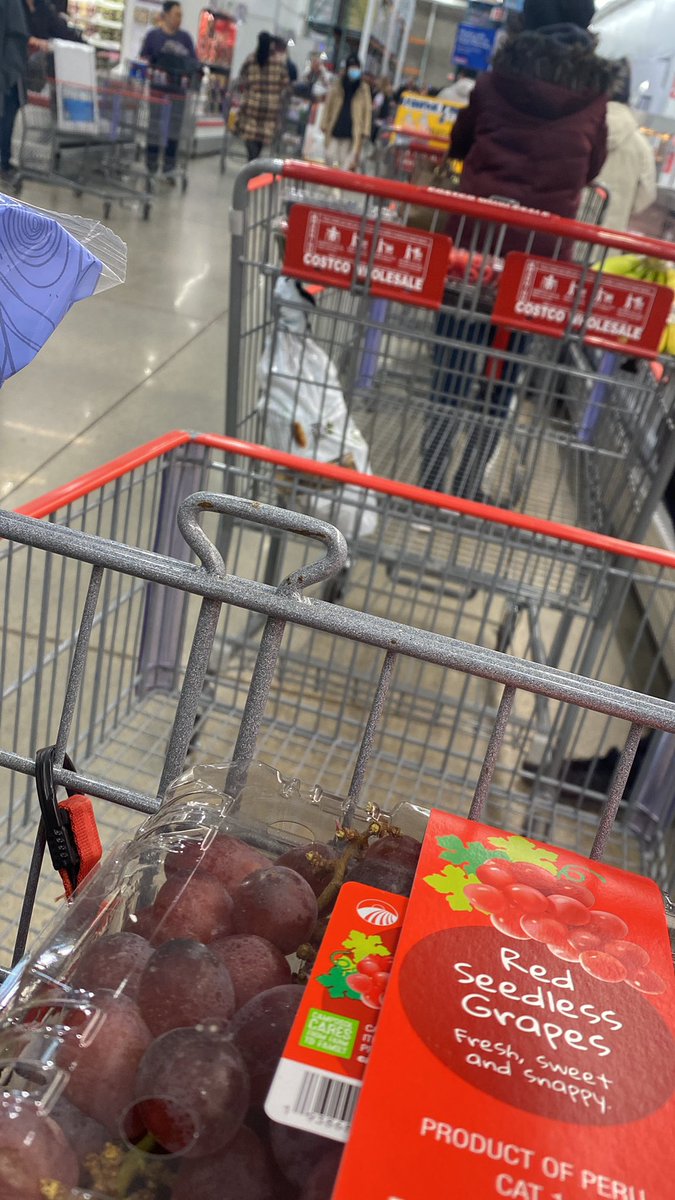 Back in the Costco chicken line