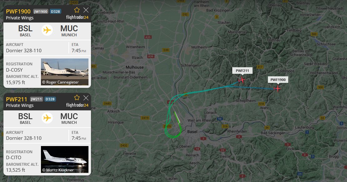 der #FCBayern auf dem Heimweg von #BSL nach #MUC nach dem heuteigen Vorbereitungsspiel gegen #Basel