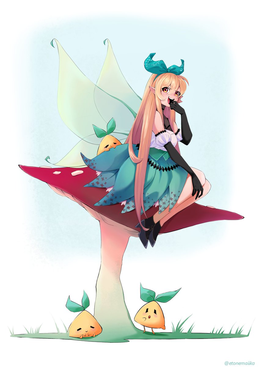 etonemaiika's tweet photo. mischievous forest fairy #PomuPaint https://t.co/U2Xkygw3aY