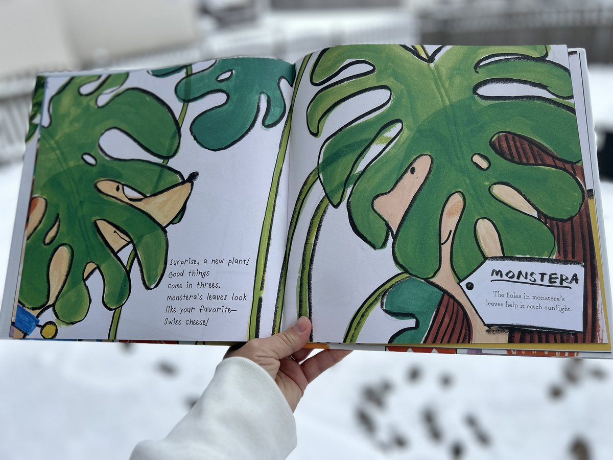 We are in love with @RuthSpiro’s new picture book with @lucyruth, which celebrates two of our favorite things: being an aunt AND houseplants! 🪴 Definitely getting this one for our school libraries, and our nieces, too!