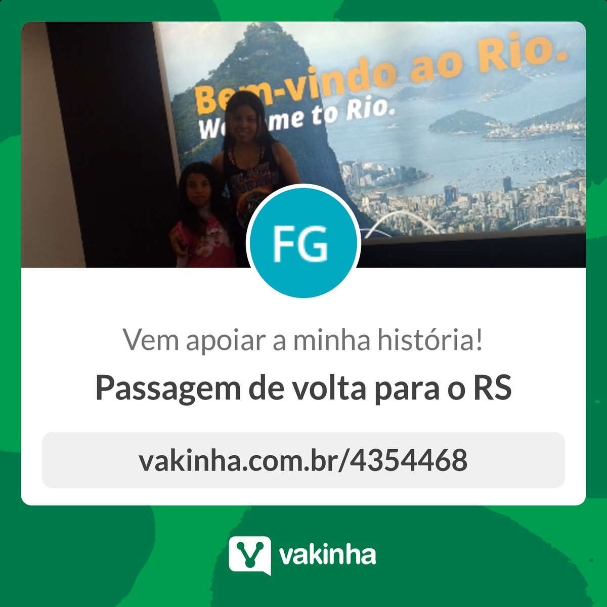 FeehMayer's tweet photo. @vakinha quem puder ajudar 
https://t.co/0mCbVz5Cyn https://t.co/qcquRFJXqL
