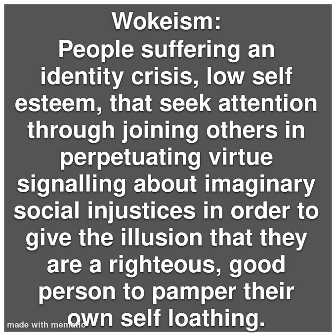 Do you have a better definition of Wokeism?