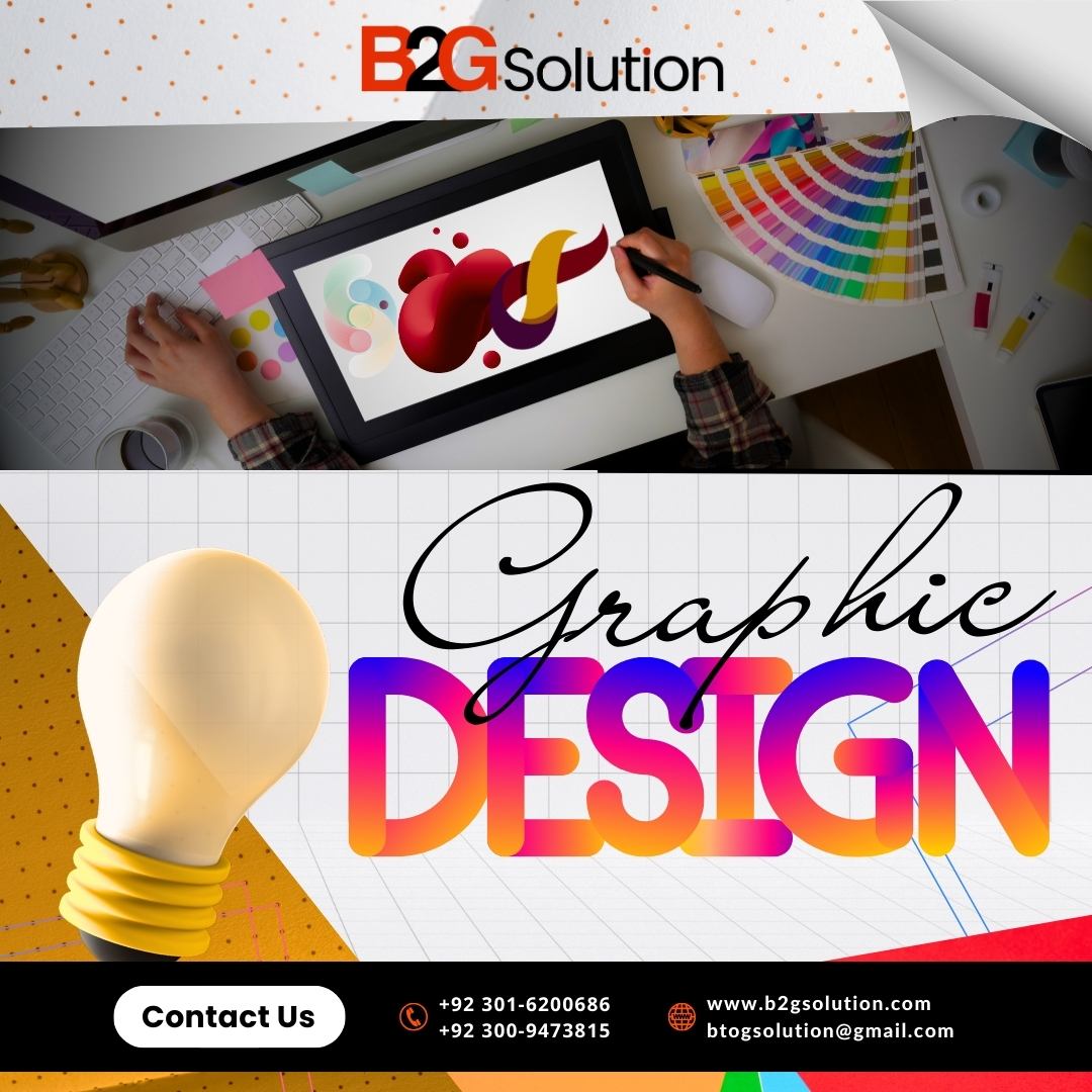 Graphic Design
We have many strategies plans to help your business because we care about your business.
Call or WhatsApp: +92 301-6200686 ,+92 300-9473815
Visit Our Website: b2gsolution.com
More Info: btogsolution@gmail.com
