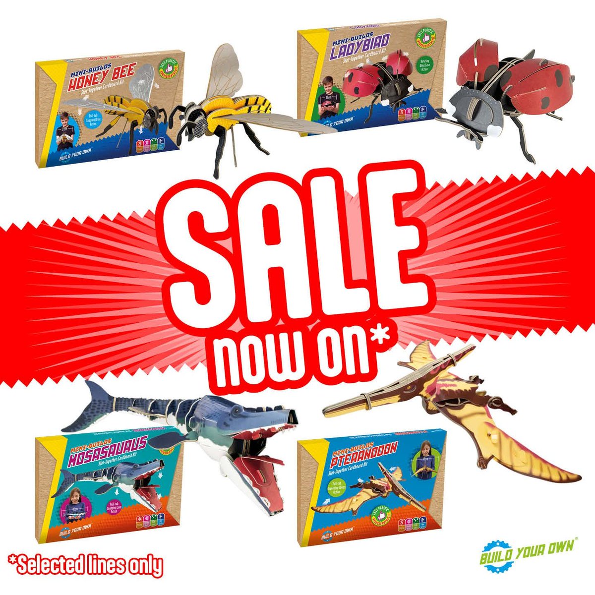 Don’t miss out on some top Mini Build kits in our New Year sale 🎉 🌟 Just £7.99 until 31st Jan. Wow! 👉 Head to the SALE link in our bio to shop our January offers. Go, go, go! Available while stocks last. #newyearsale #toysale #stemtoys