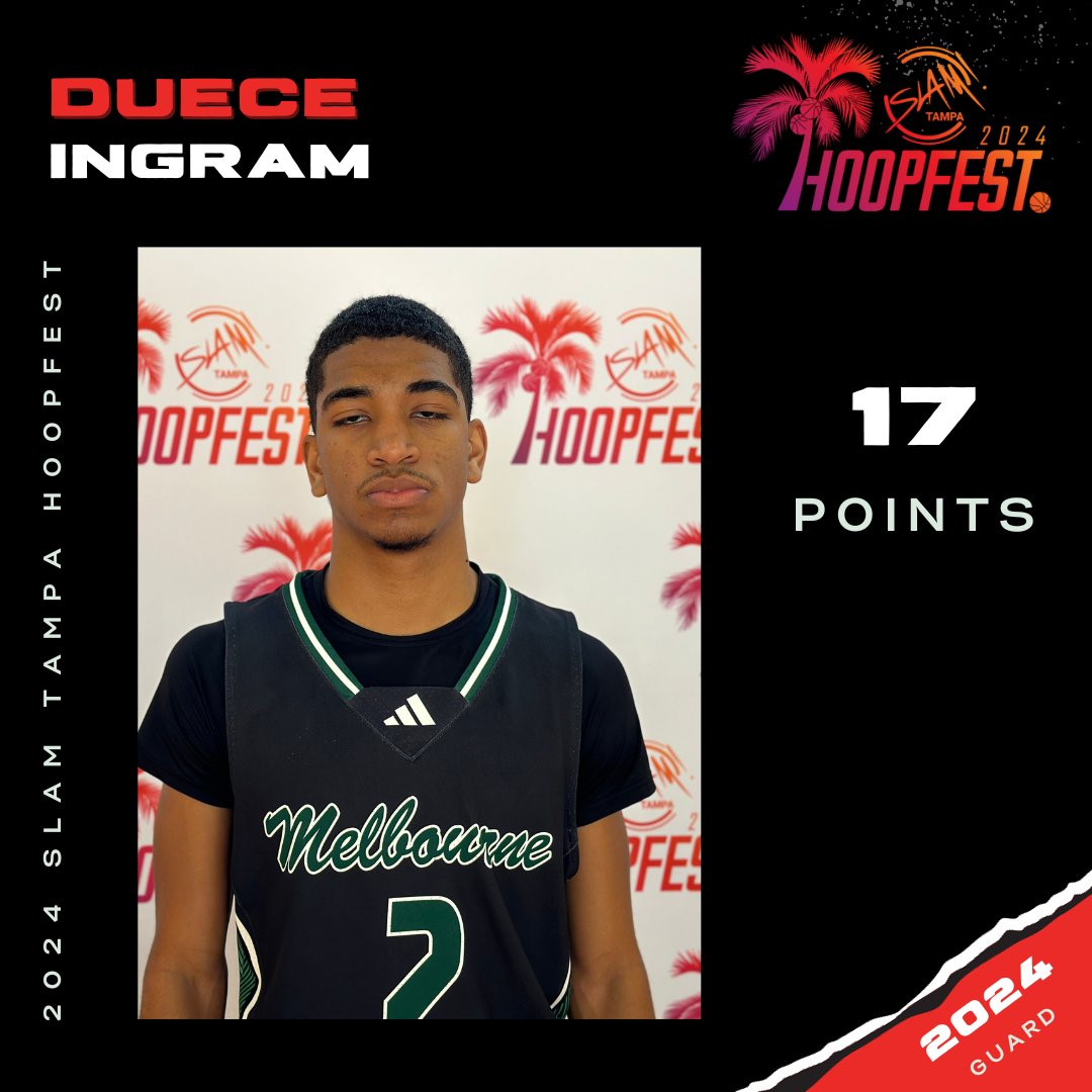 Game 11: <a href="/TampaHoopfest/">SLAMTampaHoopfest</a> 

Players of The Game