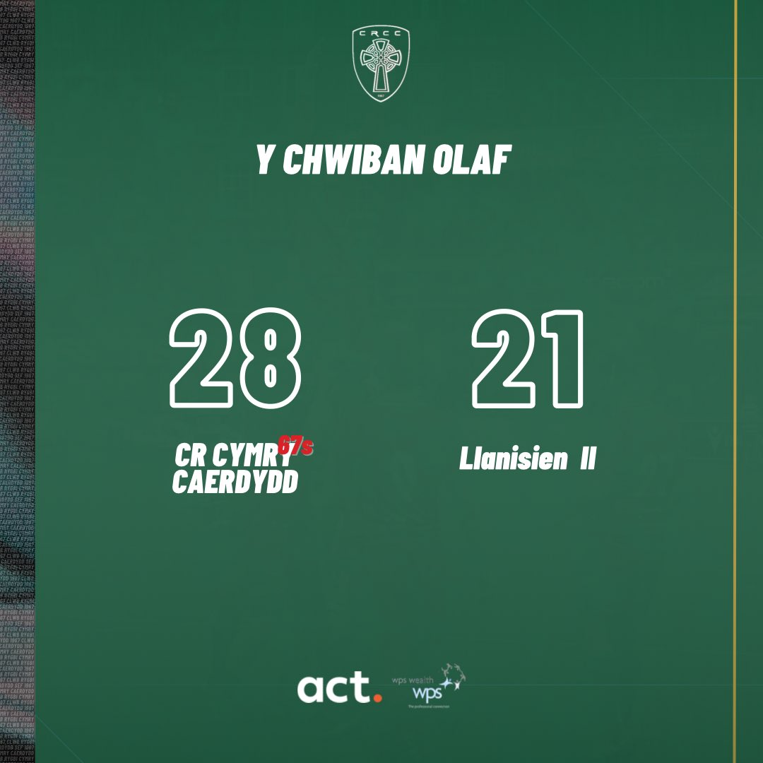 Dechrau da i’r flwyddyn newydd, dwy fuddogoliaeth â phwynt bonws yr un! 

#YMLAEN