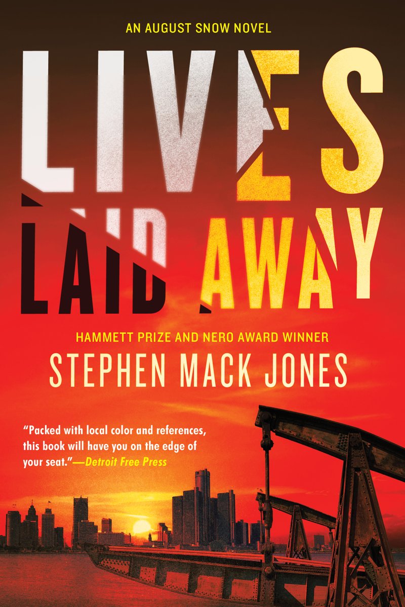Today, I'm trying to boost the signal of my second August Snow thriller LIVES LAID AWAY. Why? Because I still love the story and its pertinence several years after pub. "Love" maybe ain't the word. Passion, maybe? Either way, check it out and let me know, n'k?