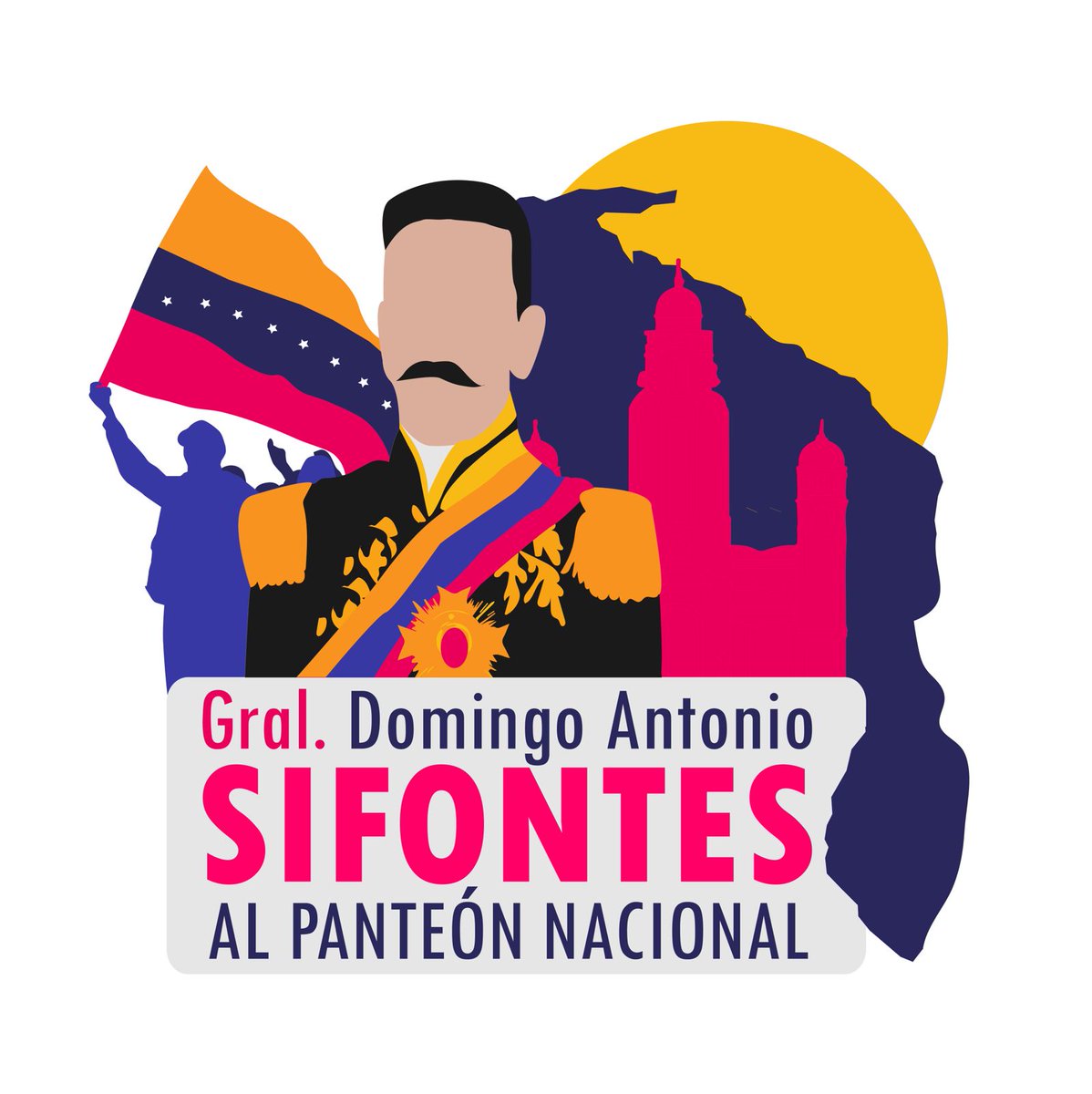 #6Ene|🇻🇪 ¡SEGUNDA ETIQUETA DEL DÍA! ▶️ #DomingoSifontesAlPanteón ¡Es de nuestra Venezuela!