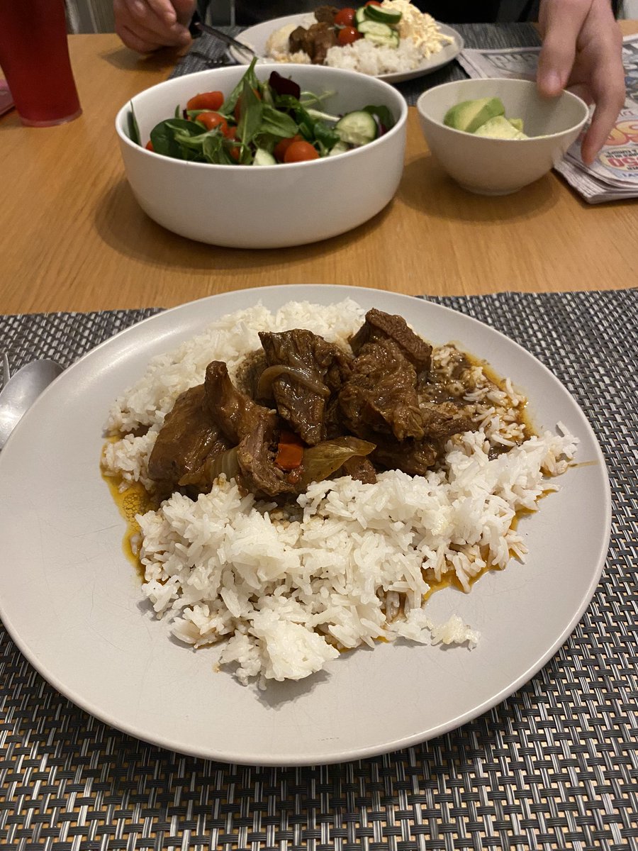millysurridge's tweet photo. Taking advantage of the numerous half price lamb shoulders we purchased and froze before Christmas….lamb jerk curry #tescoclubcard https://t.co/pJRbAm8cN0
