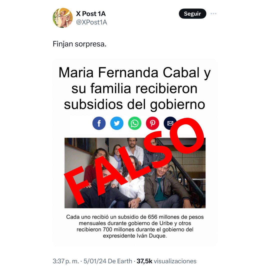 MariaFdaCabal's tweet photo. Nuevamente el ataque sistemático por parte de las bodegas de izquierda. 

Tomaré las acciones legales pertinentes y pido replicar este post para dejar en evidencia a estos bodegueros. https://t.co/Lc5mwtlYjg