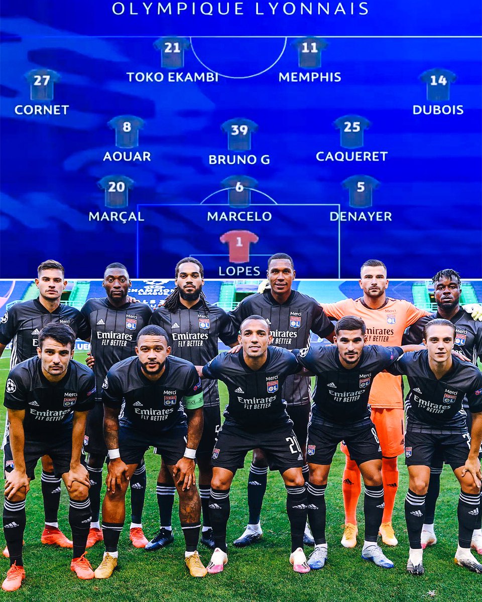 Ligue1_ENG's tweet photo. THIS LYON SIDE MADE IT TO UCL SEMI-FINALS IN 2020 ✨⚽️ https://t.co/QigpE8MY2g