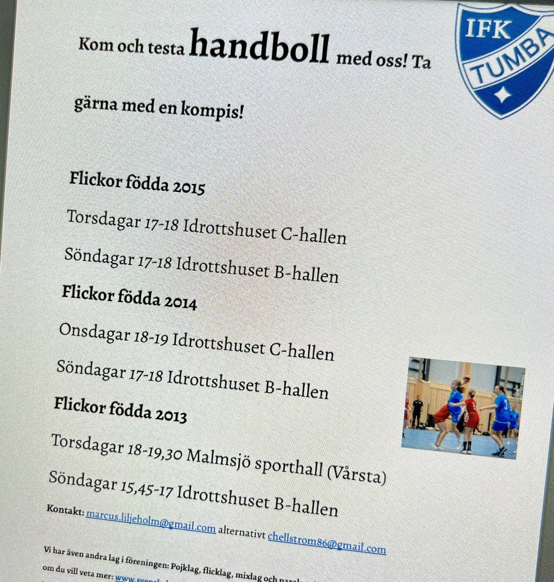 #tumbaspelen pågår i Tumba idrottshus. Kom gärna förbi och kika imorgon söndag. Vi vill bli fler spelare i vår förening. Tveka inte att ta kontakt!