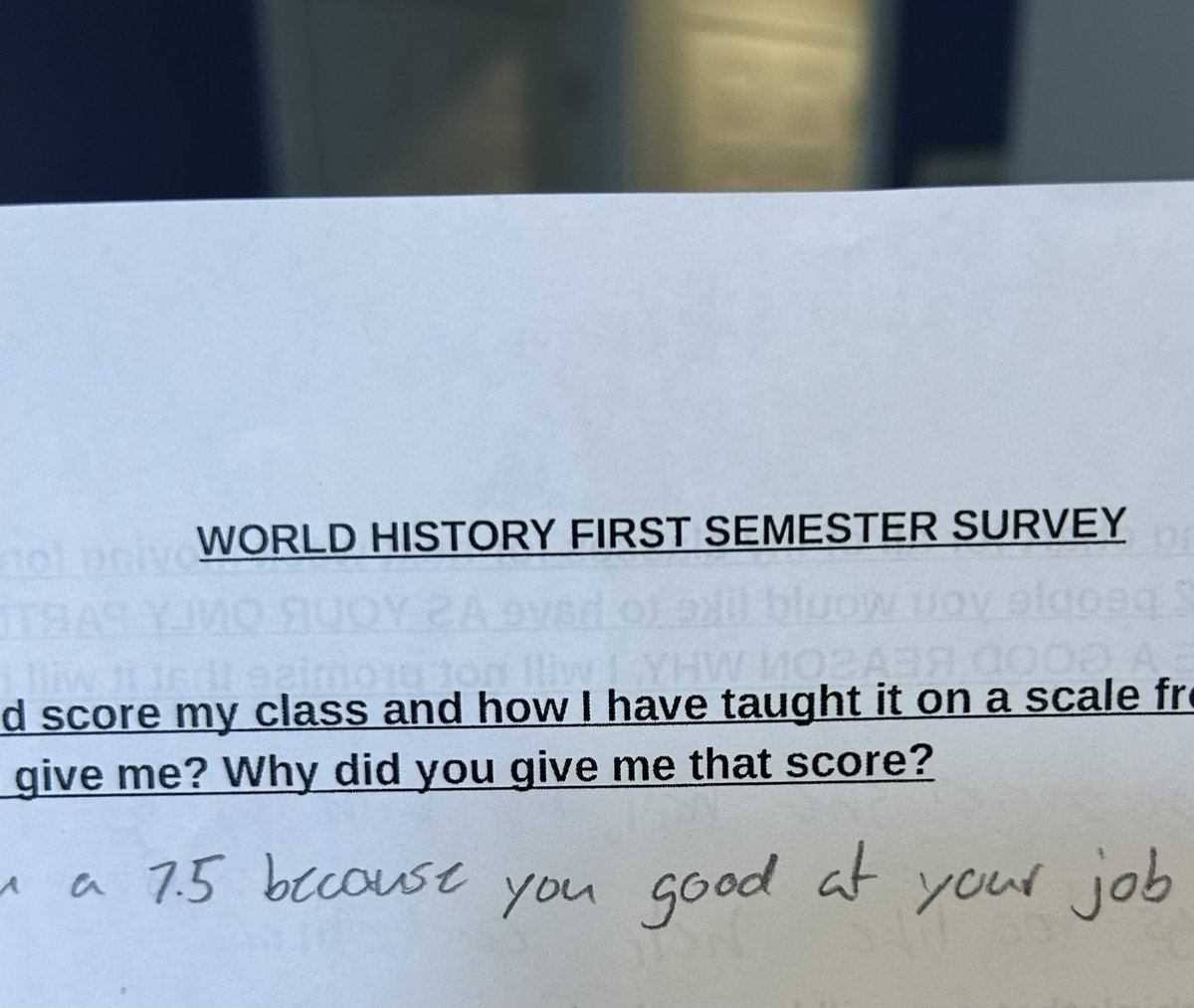 LeslieCRichard2's tweet image. Teachers,
Now is a great time to elicit feedback from your students. They can give you great information about instruction and your classroom environment. #FormativeAssessment #WhatTheyThink @JEFCOED @Jefcoed6_12