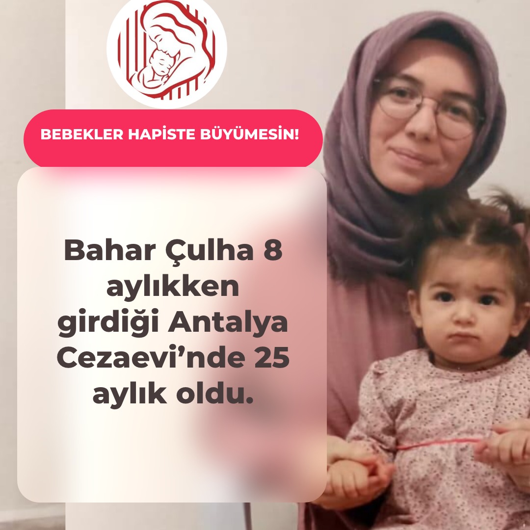 Zekiye_Atac's tweet photo. Bebekler hapiste büyümeye devam ediyor.
Zindanda 552ÇocukVar https://t.co/JPNWbocXyB