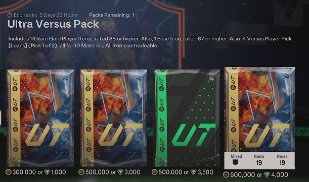 uh_zade's tweet photo. Who wants fifa points to open the 600k Ultra Versus pack? 14 x 88+ 😅

- Interact with this tweet (bonus points for RT)
- Must be following @Uh_zade so i can DM
- Good luck https://t.co/Be2ARy7SQc