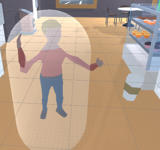 RunACafeGame's tweet photo. How it looks to players, VS how it looks to us! #gamedev #IndieDevs #IndieGameDev #indiegames #gamedevelopment #cozygames #EarlyAccess https://t.co/2F1YB3xRrA