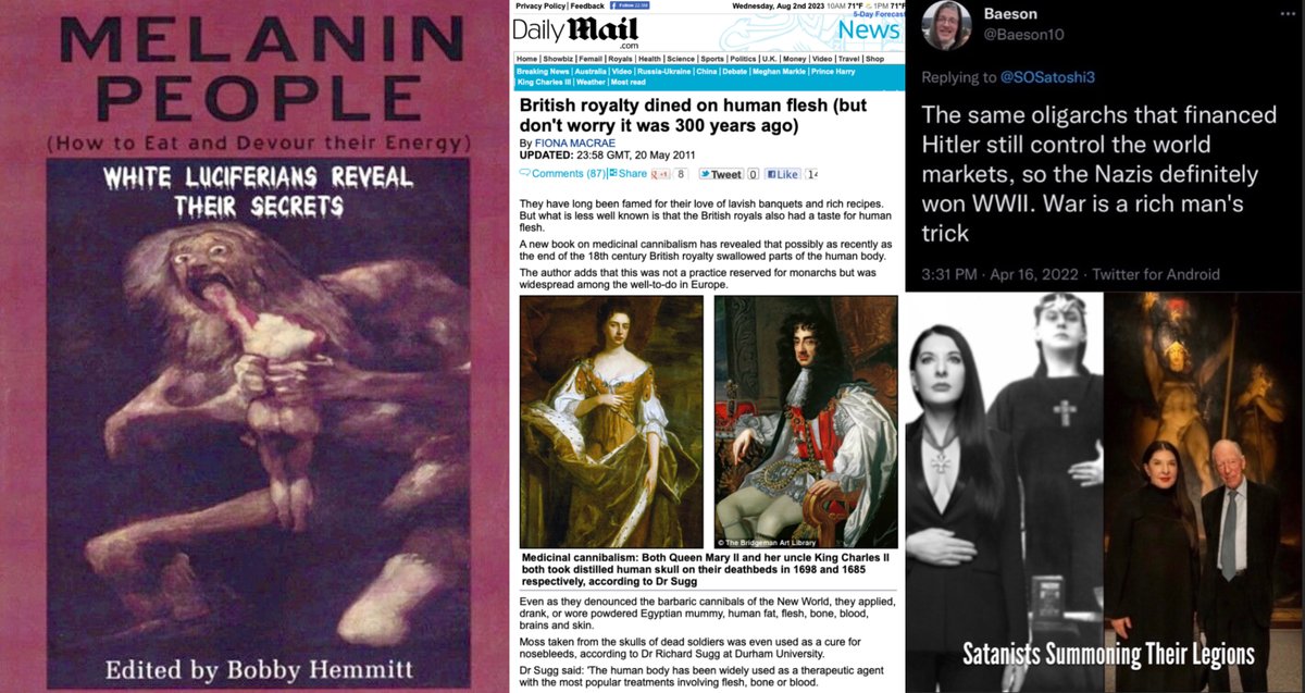 Wilkamaxx's tweet image. It's a Luciferian, Melanin Organ Trafficking for Immortality &amp;amp; Libido Vitality Malthusian Mafia. Epstein is/was a Eugenicist. Transhumanist #ZionistsAreNazis offering snake oil Life Extension to elites in multiple locations, not just Epstein Island or Zorro Ranch.#Telomeres #MSH3