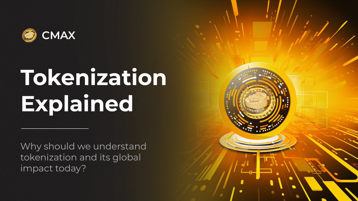 CMAX_Coliseum's tweet photo. ❓Why tokenization is important nowadays?

Valuable assets are converted into a digital token, making online transactions secure

🛡What is the Role of Tokenization?

This breakthrough technology propels economic growth, and sets a new course in financial transformation. https://t.co/auNETz1U3L