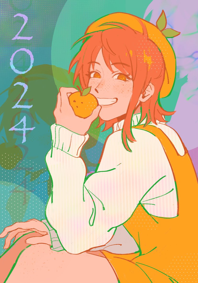 happy new year everyone!! ^_^
I drew this for a mini calendar 🍊
#ONEPIECE    #nami