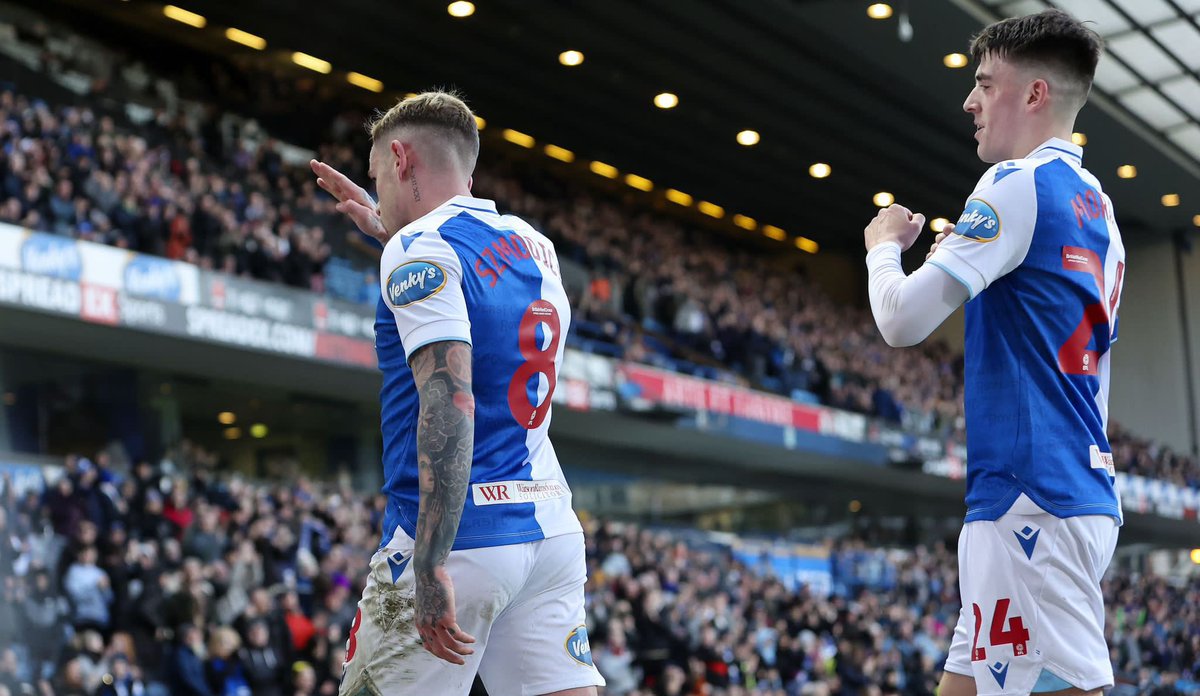 First career hatrick and through to the next round. Great performance <a href="/Rovers/">Blackburn Rovers</a> that was for you <a href="/theposh/">Peterborough United</a> 😉😉😉