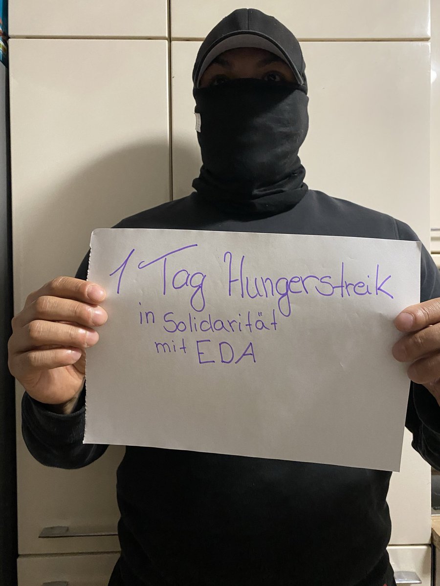 aiftv1's tweet photo. From Schönebeck and Magdeburg 2 comrades on solidarity hunger strike! Abolish now 129 a-b laws!
#Hungerstreik129
#Freeihsancibelik
#Edamustlive https://t.co/zU7RZC16WQ