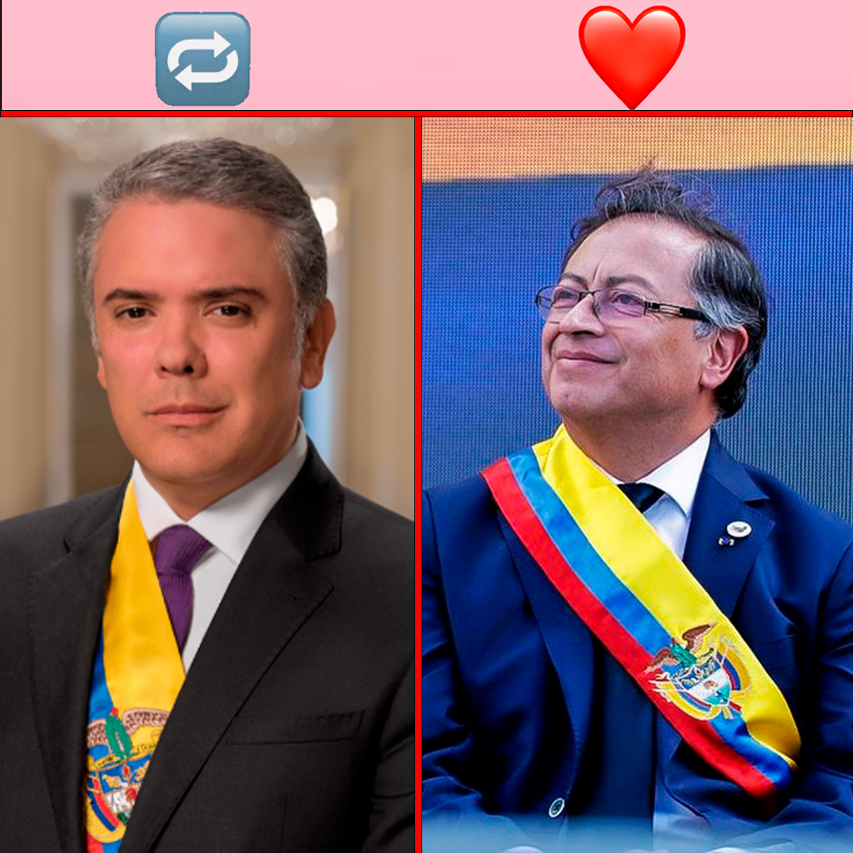 AbuelaEmberraca's tweet image. CUAL DE ESTOS DOS HA SIDO MEJOR PARA COLOMBIA
📷Iván Duque
♥️   Gustavo Petro
RT.