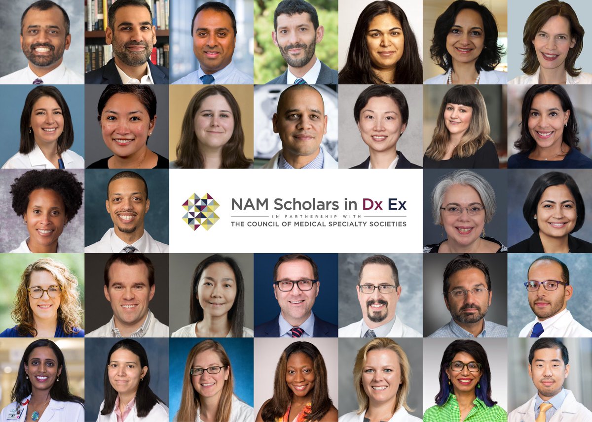 Interested in driving meaningful change in diagnostic safety, quality, and equity? Call for Applications open for the 4th cohort of our @theNAMedicine Scholars in Diagnostic Excellence, in partnership with @CMSSmed. Deadline 3/1. More info: dxexscholars.nam.edu