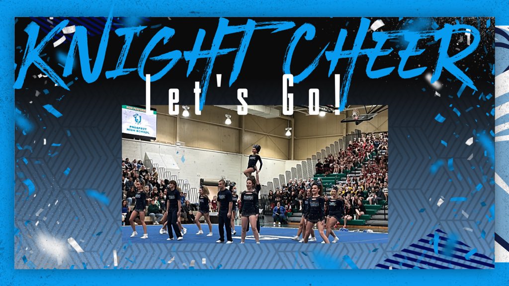 BIG start to 2024 for Knight Cheer at Lake today and BG tomorrow! Let’s Go Knights!