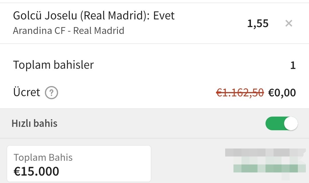 Bahisci7272's tweet photo. 🔥🔥🔥REALMADRİD KADRO BELLI OLDU  SIMDI 💯🔥🔥🔥 ARTIK MACI CANLI IZLEMEYE BASLAYACAZ  SON 1 SAAT 20 DK  🎯✅️ 15 BINE 23.250 DEGER MI DEGER.

 #bahis #kasa #canlı #banko #iddaa #Tipico #tahmin #nesine #bilyoner #misli #kupon #canli #banko #maç  #turkiye #ArdaGuler #RealMadrid https://t.co/wKzJeFEB6T