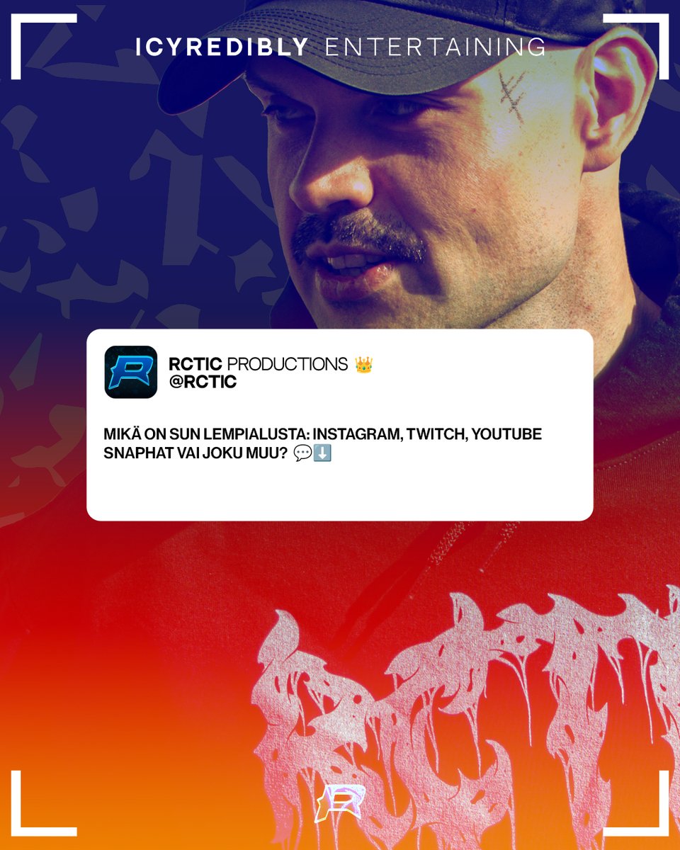 jeyshootsfi's tweet photo. Kerro meille sun lempialusta 💬⬇️
#rctic #pelaaminen #gaming #twitch https://t.co/OjJk5VdVBR